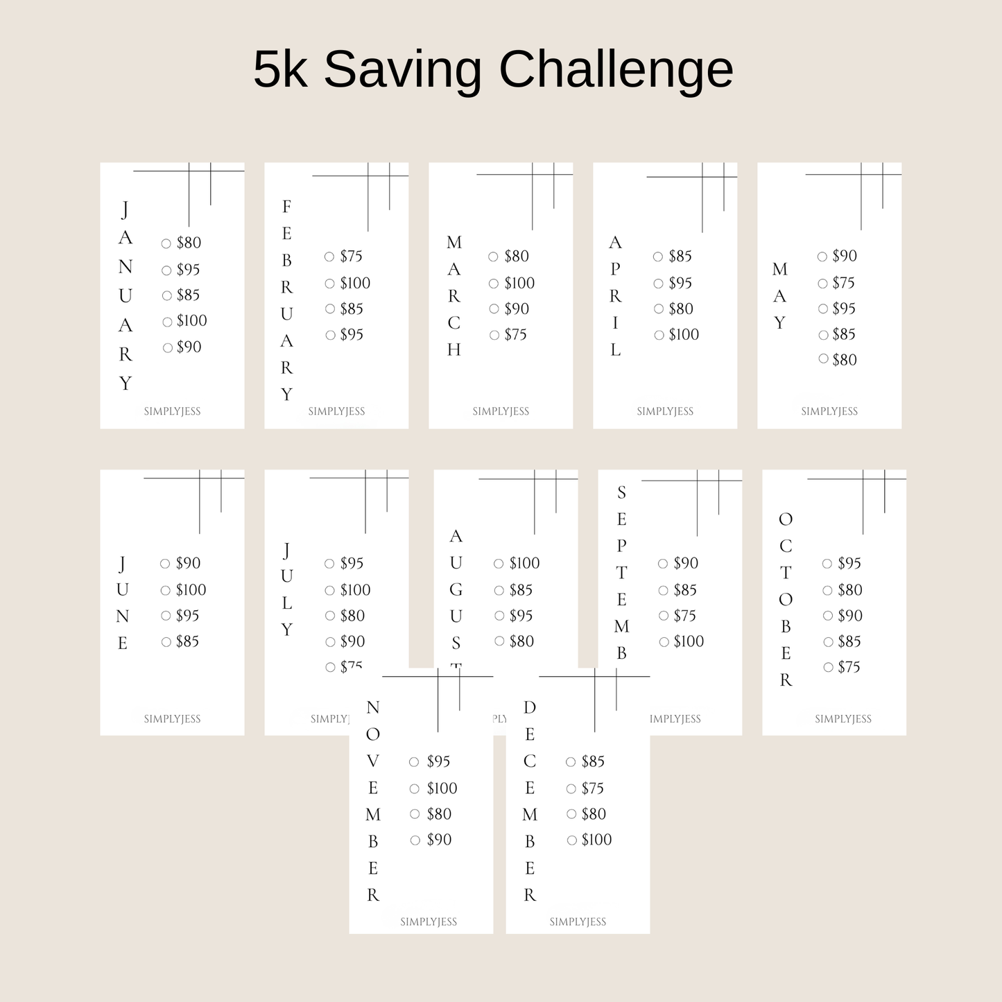 5K Monthly Challenge