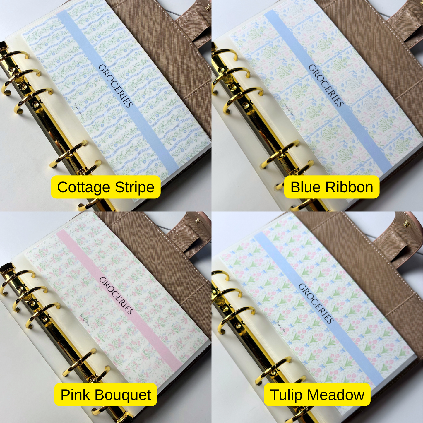 Bloom Garden A6 Cash Envelopes