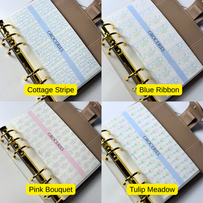 Bloom Garden A6 Cash Envelopes