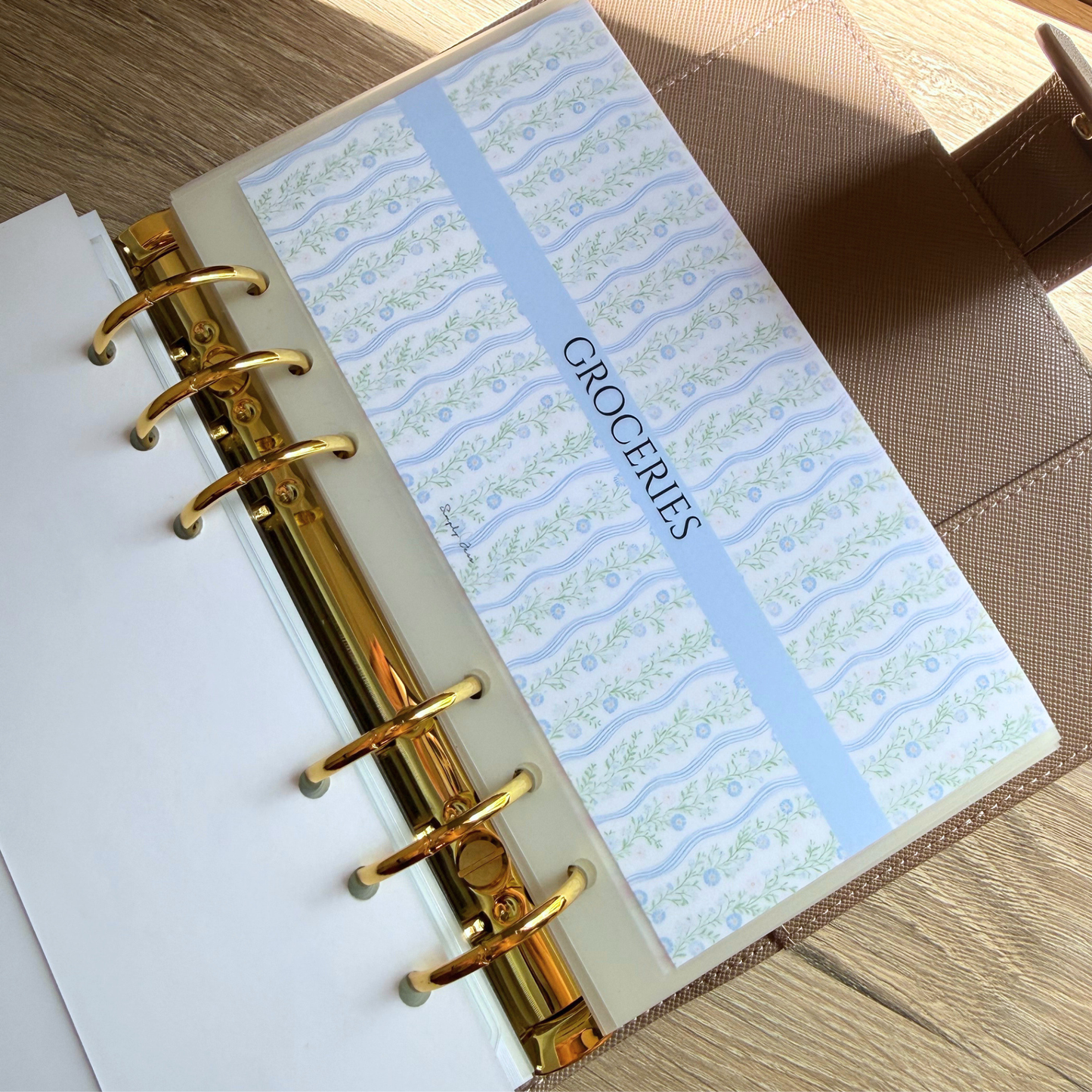 Bloom Garden A6 Cash Envelopes