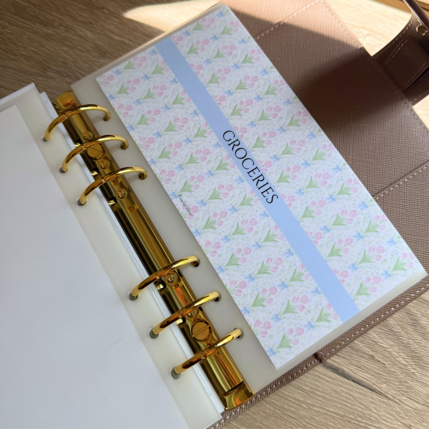 Bloom Garden A6 Cash Envelopes