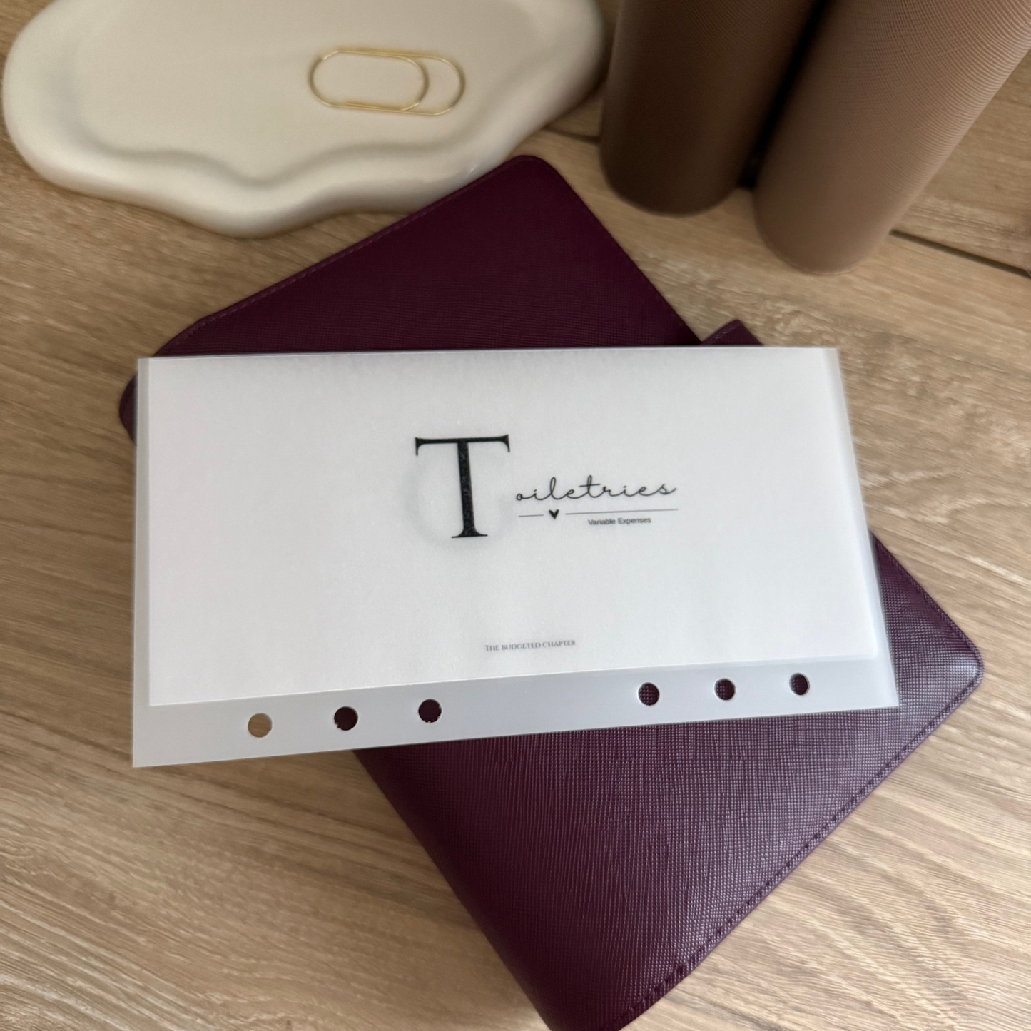 Simply Luxe A6 Cash Envelope