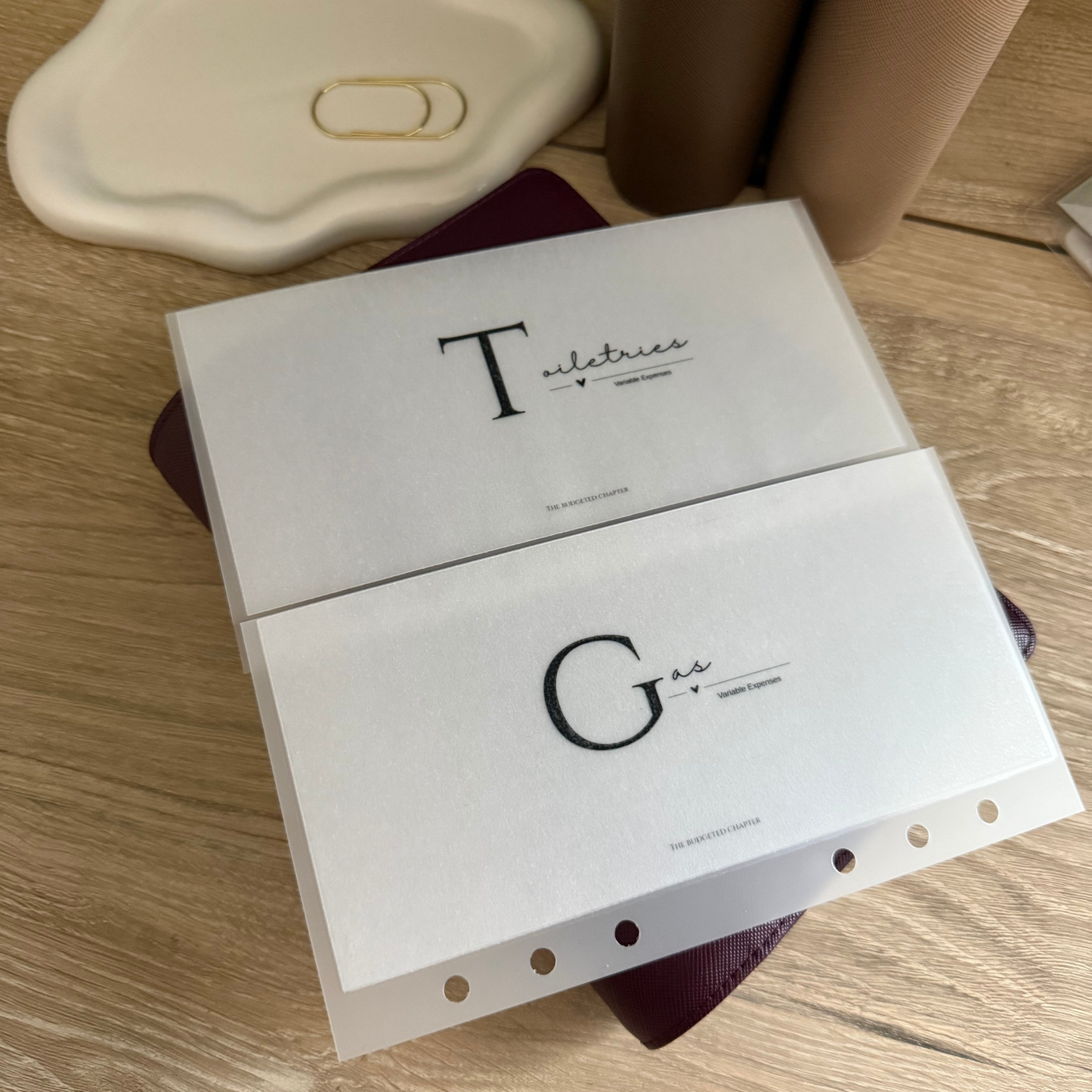 Simply Luxe A6 Cash Envelope