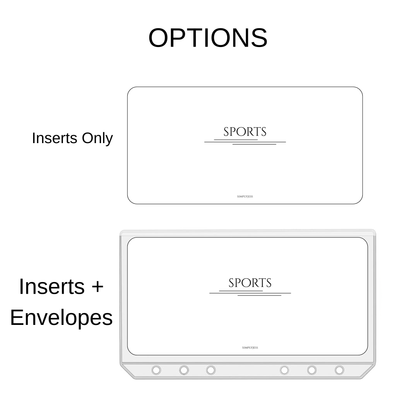 Classic Minimal Envelope Inserts