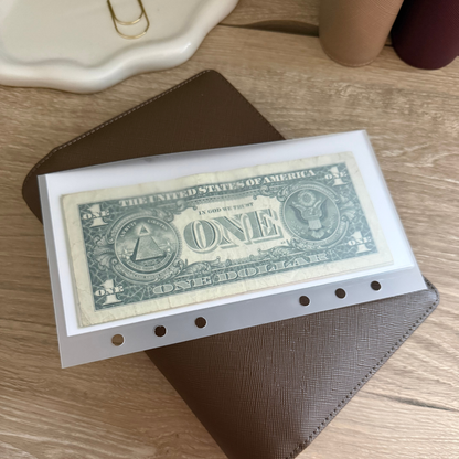 Double Line Heart Cash Envelope A6