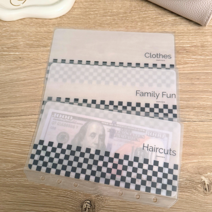 Checkered Envelope Insert