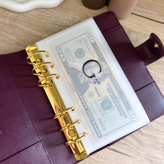 Simply Luxe A6 Cash Envelope